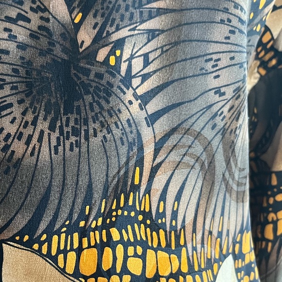 Vintage Adam Douglass 100% Silk Bomber Jacket - Picture 6 of 6